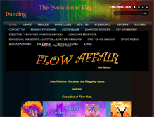 Tablet Screenshot of flowaffair.org